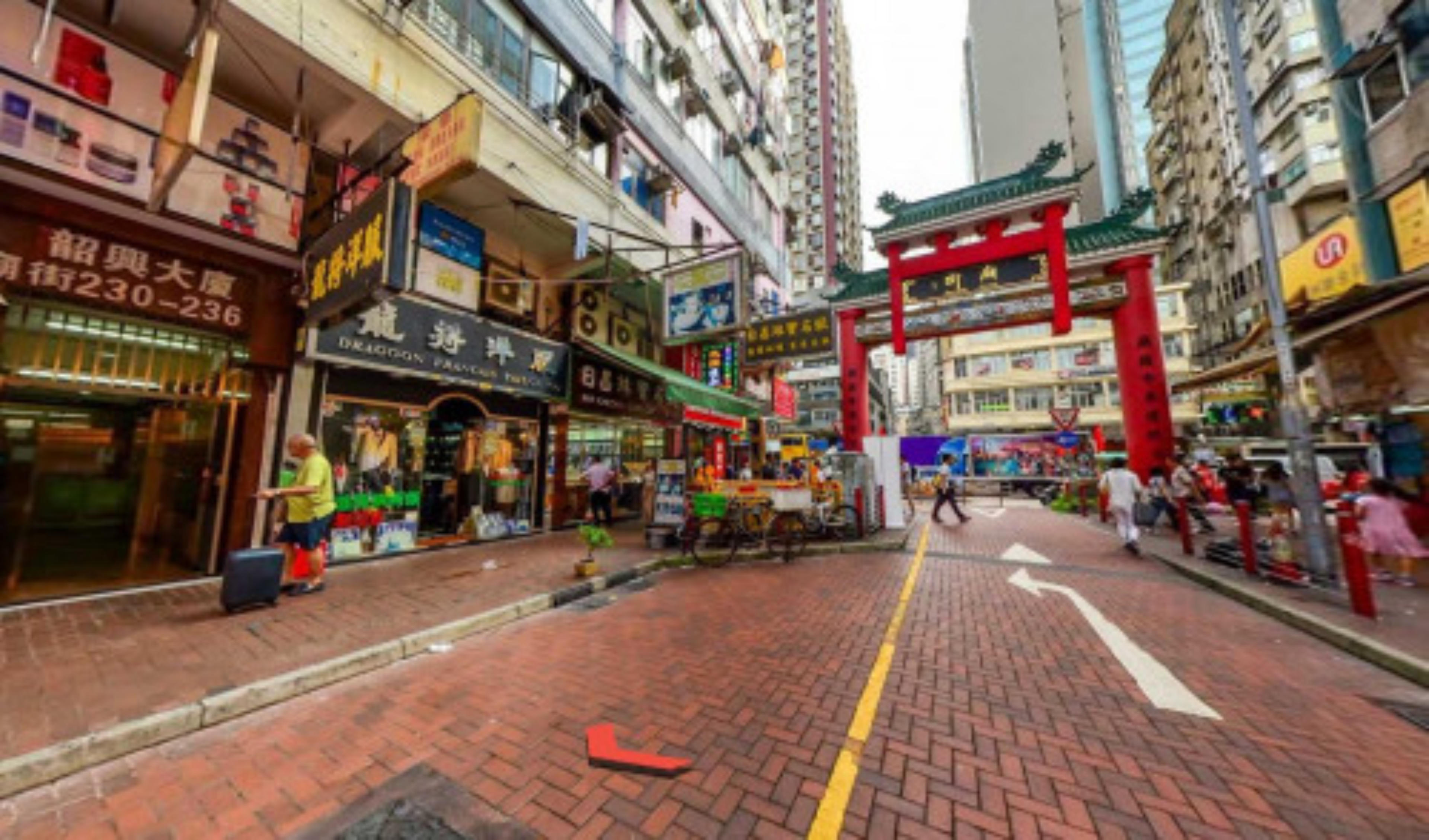 Temple Street Night Market virtual tour preview